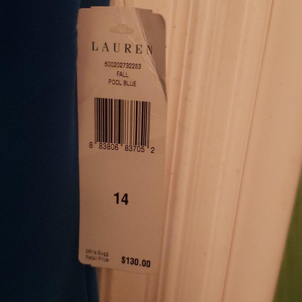 Pool Blue Ralph Lauren Dress - Picture 2 of 3